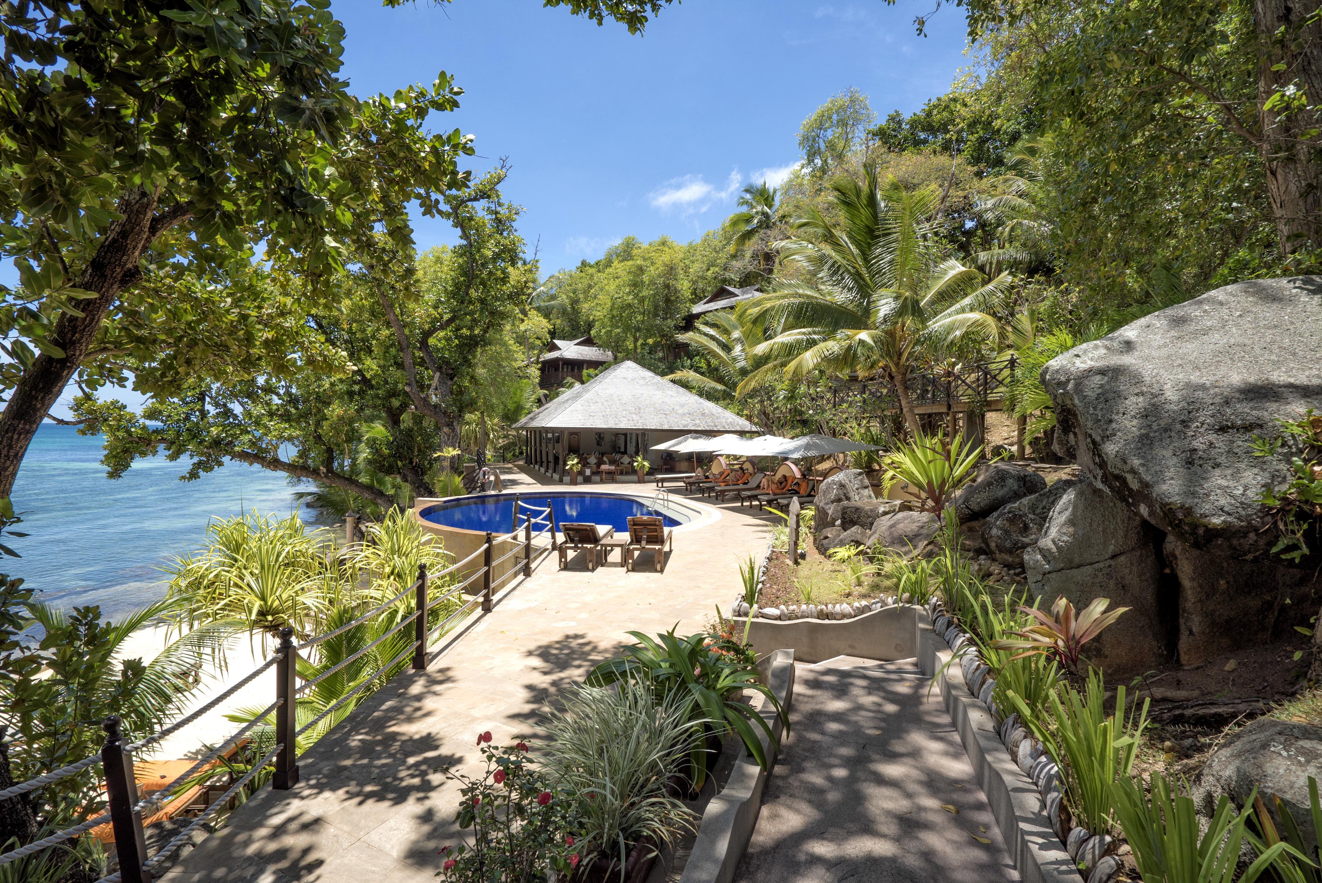 Cerf Island Resort Round Island Esterno foto